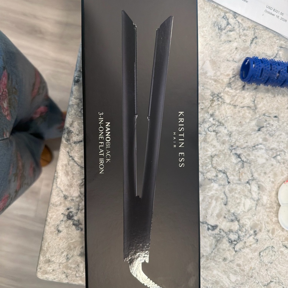 Kristin Ess Nano Black 3-in-One Flat Iron